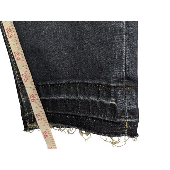 Buffalo David Bitton Jeans Womens 6/28 Jess Rip & Repair Mid-Rise Skinny Raw Hem - Picture 5 of 10